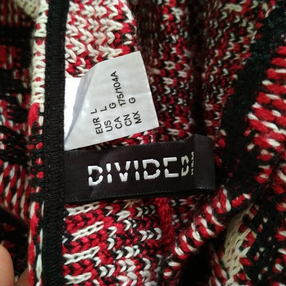 Divided H&M ladies long Open front textured Fringe Cardigan - Picture 14 of 15